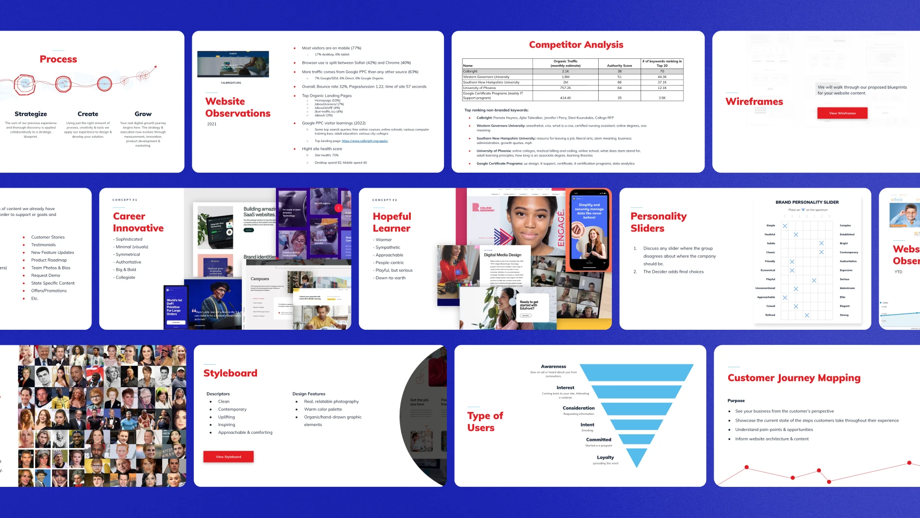 Calbright College Website Design