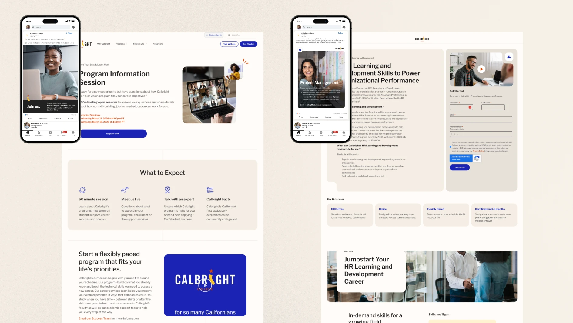 Calbright Brand Applications