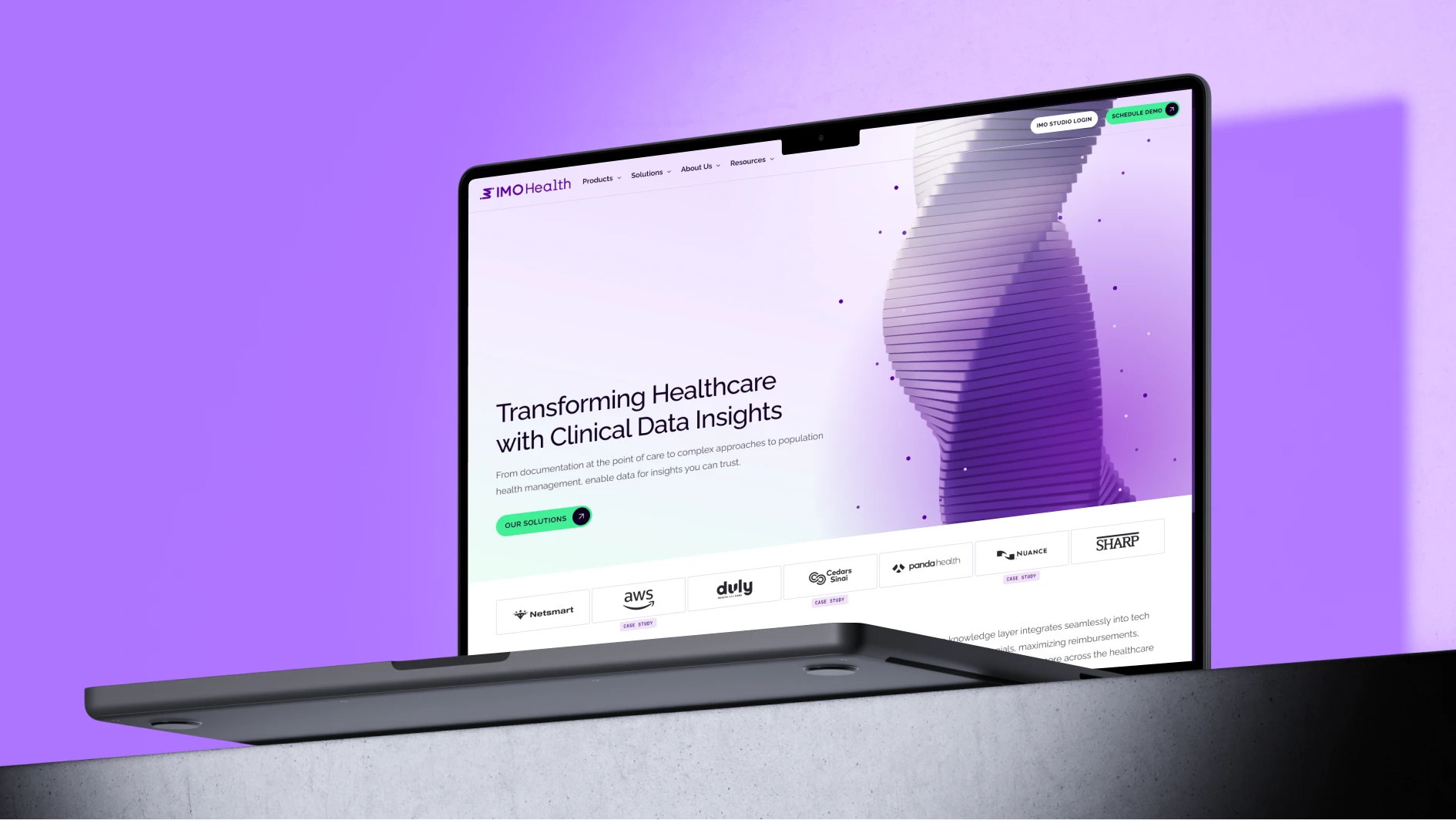 IMO Health Hero Device Mockup